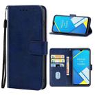 Leather Phone Case For OPPO Realme C2(Blue) - 1