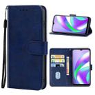 Leather Phone Case For OPPO Realme C12(Blue) - 1