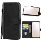 Leather Phone Case For OPPO Realme GT Explorer Master(Black) - 1