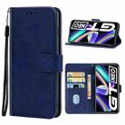 Leather Phone Case For OPPO Realme GT Neo(Blue) - 1