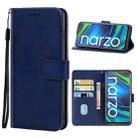 Leather Phone Case For OPPO Realme Narzo 20 Pro(Blue) - 1