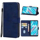 Leather Phone Case For OPPO Realme V11 5G(Blue) - 1