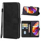 Leather Phone Case For OPPO Realme X7 Pro(Black) - 1