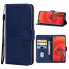 Leather Phone Case For OPPO Realme X50 Pro 5G(Blue) - 1