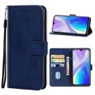 Leather Phone Case For OPPO Realme XT(Blue) - 1