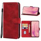 Leather Phone Case For OPPO Reno 10x zoom(Red) - 1