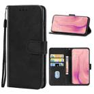 Leather Phone Case For OPPO Reno 10x zoom(Black) - 1