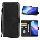 Leather Phone Case For OPPO Reno5 4G(Black) - 1