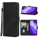 Leather Phone Case For OPPO Reno5 5G(Black) - 1