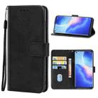 Leather Phone Case For OPPO Reno5 Pro 5G(Black) - 1