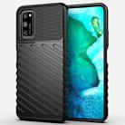 For Huawei Honor V30 Thunderbolt Shockproof TPU Soft Case(Black) - 1