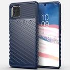 For Galaxy A81 Thunderbolt Shockproof TPU Soft Case(Blue) - 1