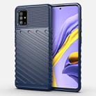 For Galaxy M40S Thunderbolt Shockproof TPU Soft Case(Blue) - 1