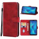 Leather Phone Case For OPPO A1k(Red) - 1