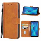 Leather Phone Case For OPPO A1k(Brown) - 1