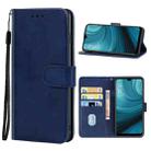 Leather Phone Case For OPPO A7n(Blue) - 1
