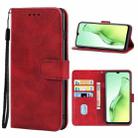 Leather Phone Case For OPPO A31(Red) - 1