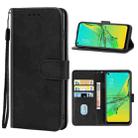Leather Phone Case For OPPO A33 2020(Black) - 1