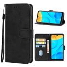 Leather Phone Case For OPPO A35(Black) - 1