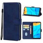 Leather Phone Case For OPPO A35(Blue) - 1