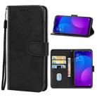 Leather Phone Case For OPPO F11(Black) - 1