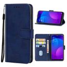 Leather Phone Case For OPPO F11(Blue) - 1