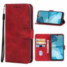 Leather Phone Case For OPPO Find X2 Lite(Red) - 1