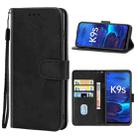 Leather Phone Case For OPPO K9s(Black) - 1