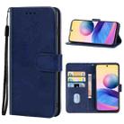 Leather Phone Case For Xiaomi Redmi Note 10 JE Japanese Version(Blue) - 1