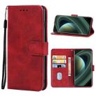 Leather Phone Case For Xiaomi Mi 10 Ultra(Red) - 1