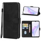 Leather Phone Case For Huawei Nzone S7 5G(Black) - 1
