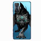 For Xiaomi Redmi K50 Gaming Painted Transparent Shockproof TPU Phone Case(Mutant Wolf) - 1