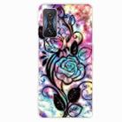 For Xiaomi Redmi K50 Gaming Painted Transparent Shockproof TPU Phone Case(Starry Rose) - 1