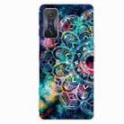 For Xiaomi Redmi K50 Gaming Tempered Glass + TPU Border Phone Case(Mandala) - 1