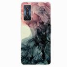 For Xiaomi Redmi K50 Gaming Abstract Marble Pattern TPU Phone Case(Black) - 1