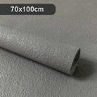 70 x 100cm 3D Diatommud Texture Photography Background Cloth Studio Shooting Props(Light Grey) - 1