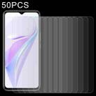 50 PCS 0.26mm 9H 2.5D Tempered Glass Film For Huawei Nzone S7 5G - 1