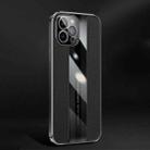 Racing Car Design Leather Electroplating Process Anti-fingerprint Protective Phone Case For iPhone 12 Pro(Black) - 1