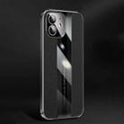 Racing Car Design Leather Electroplating Process Anti-fingerprint Protective Phone Case For iPhone 11(Black) - 1