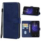 For Cloud Mobile Stratus C5 Elite / Stratus C5 Leather Phone Case(Blue) - 1