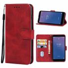 For Orbic Maui RC545L / Maui 4G LTE / Maui Prepaid Leather Phone Case(Red) - 1