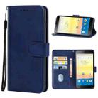 For Sky Device Elite P55 Leather Phone Case(Blue) - 1