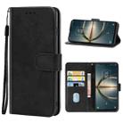 For TCL 30 V 5G T781S Leather Phone Case(Black) - 1