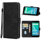 For Unimax UMX U696CL Leather Phone Case(Black) - 1