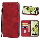 For Google Pixel 7 5G Leather Phone Case(Red) - 1