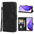 For Xiaomi Mi 10T Pro/Mi 10T 5G/Redmi K30s/K30s Ultra Leather Phone Case(Black) - 1