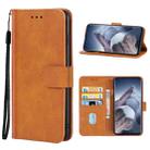 For Xiaomi Mi 11 Ultra Leather Phone Case(Brown) - 1