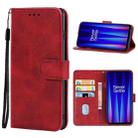 For OnePlus Nord CE 2 5G Leather Phone Case(Red) - 1