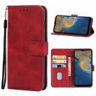 For ZTE Blade A72 4G / V40 Vita Leather Phone Case(Red) - 1