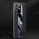 For vivo S12 Pro Racing Car Design Leather Electroplating Process Anti-fingerprint Phone Case(Black) - 1